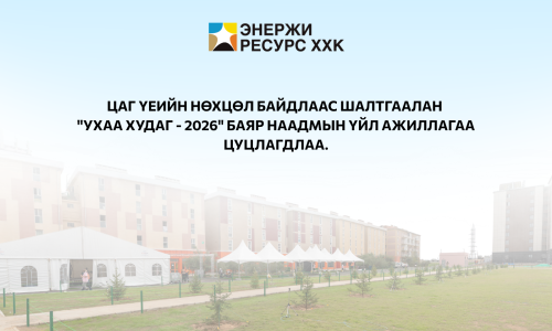 ЦАГ ҮЕИЙН НӨХЦӨЛ БАЙДЛААС ШАЛТГААЛАН "УХАА ХУДАГ - 2026" БАЯР НААДМЫН ҮЙЛ АЖИЛЛАГАА ЦУЦЛАГДЛАА