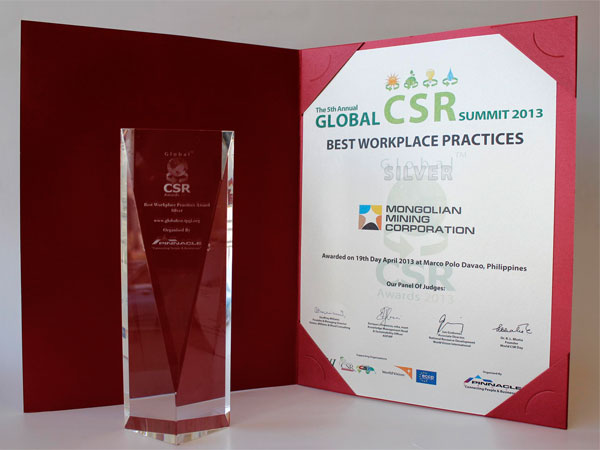 Global CSR олон улсын шалгаруулалтанд өндөр амжилттай оролцож, компанийн нийгмийн хариуцлагын чиглэлд хийж хэрэгжүүлсэн ажлуудаараа төгсгөлийн шатны ТОП-3 оролцогчийн нэгээр шалгарав.